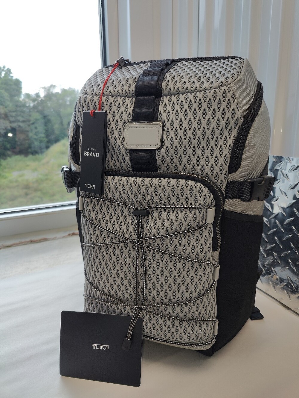 ✨NWT Tumi Alpha Bravo Reserve Backpack (Pearl Grey)